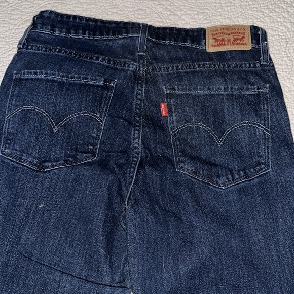 Levi 721 High Rise Skinny Jeans Dark Wash size 10 - Picture 5 of 5